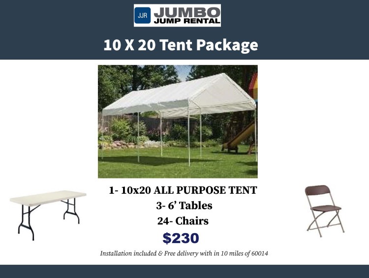 10x 20 Tent Package