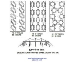 20x40 Pole Tent