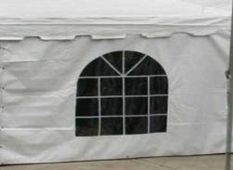 20'x20' Pole Tent Window Wall Penals