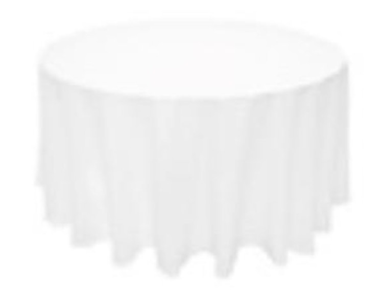 120 Round Table Linen Polyester