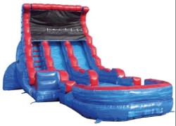 20 Ft. Tsunami Dry Slide w/Pool