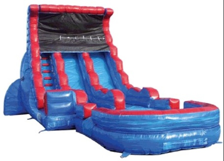 20 Ft. Tsunami Water Slide w/Pool