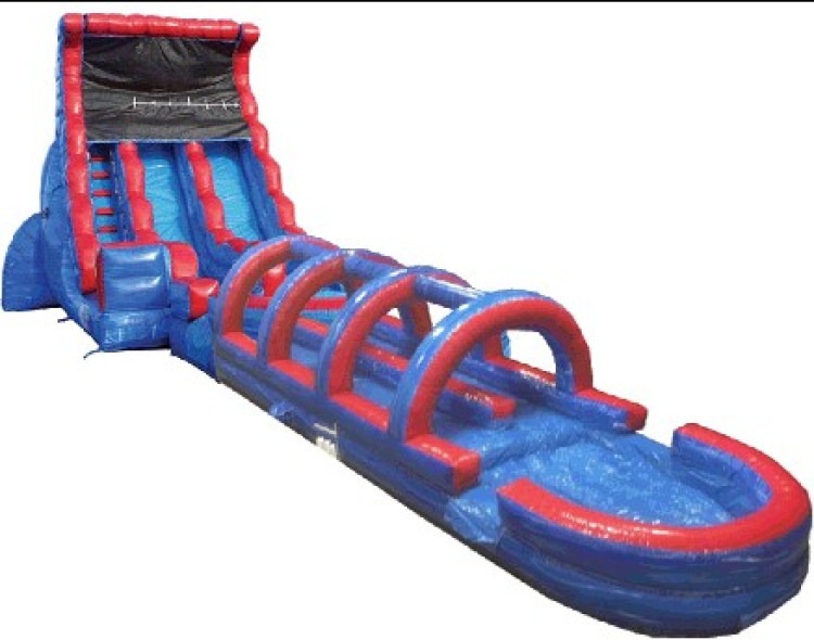 22ft Tsunami Water Slide with Slip-N-Slide