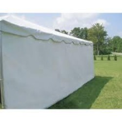 20'x20' Pole Tent Solid Wall Penals