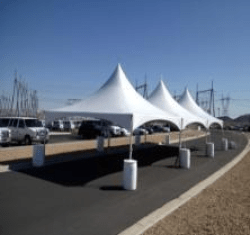 20x60 Marquee Water Barrel