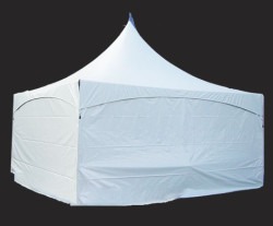 HEXAGONSOLIDWALL2 1749586189 20'x20' Frame High Peak Tent Solid Wall Penals