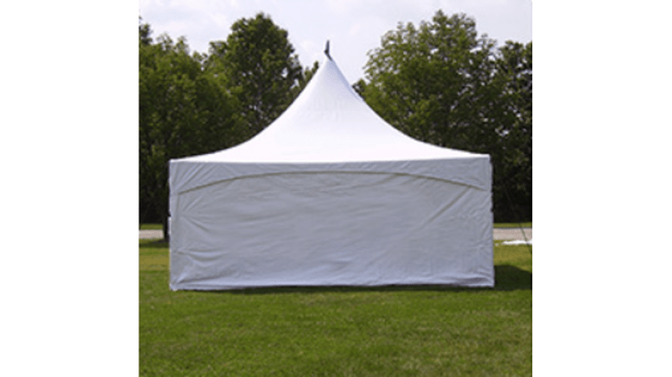 20'x20' Frame High Peak Tent Solid Wall Penals