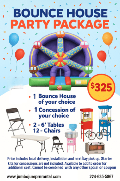 Bounce House Party Package