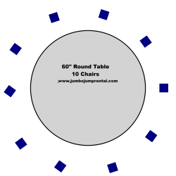 60inch round table 10 chair layout 1753474940 60" Round Table