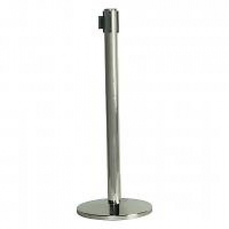Stanchion, Retractable Chrome