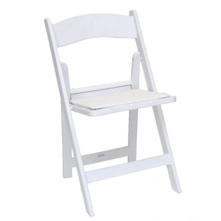 White Wedding Resin Chair