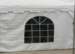 IMG 9813 1760622836 20'x20' Pole Tent Window Wall Penals