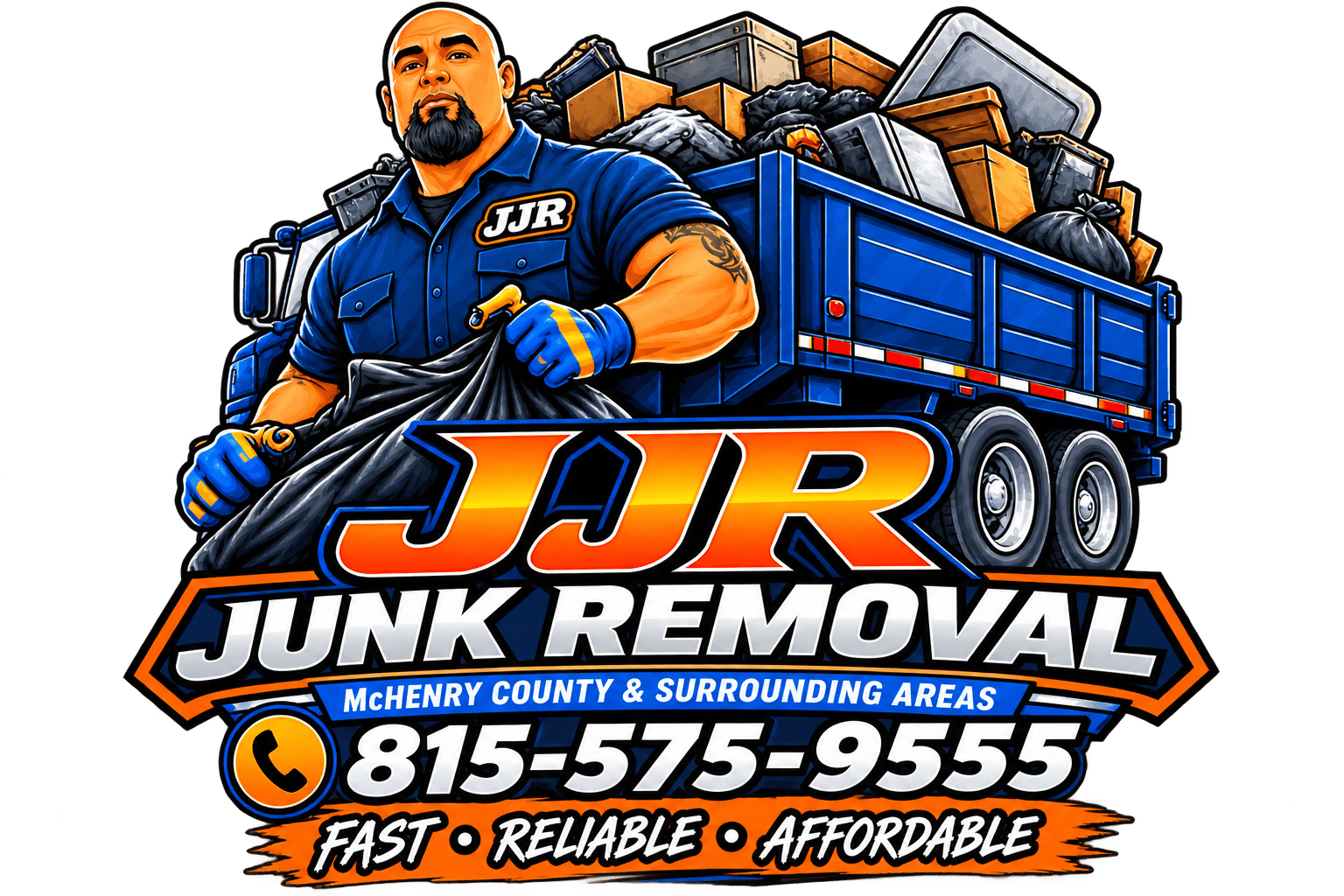 JJR Junk Removal — serving McHenry County and surrounding areas